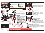 Предварительный просмотр 1 страницы Craftsman ZTS 6000 Quick Start Manual