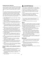 Preview for 38 page of Craftsman ZTS 7500 Operator'S Manual