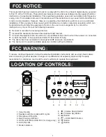 Preview for 2 page of Craig CHT823DG Owner'S Manual