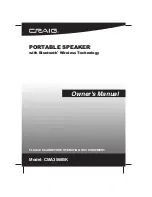 Craig CMA3568BK Owner'S Manual preview