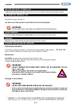 Предварительный просмотр 6 страницы Cramaro CABRIOLE Instruction, Use And Maintenance Manual