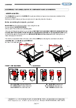 Preview for 27 page of Cramaro CABRIOLE Instruction, Use And Maintenance Manual