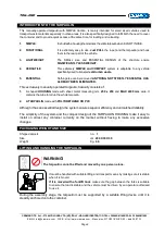 Preview for 2 page of Cramaro TELL-ONE Instruction, Use And Maintenance Manual