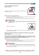 Preview for 8 page of Cramaro TELL-ONE Instruction, Use And Maintenance Manual