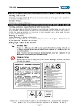 Предварительный просмотр 10 страницы Cramaro TELL-ONE Instruction, Use And Maintenance Manual