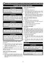 Preview for 4 page of Cramer 40LM35 Original Instructions Manual