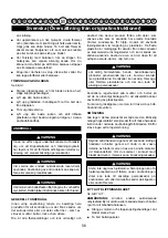 Preview for 58 page of Cramer 40LM35 Original Instructions Manual