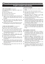 Preview for 5 page of Cramer 40T05 Original Instructions Manual