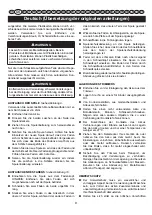 Preview for 10 page of Cramer 40T05 Original Instructions Manual