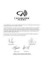 Preview for 1 page of Cranborne Audio N8 Owner'S Manual