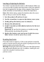 Preview for 8 page of Crane & Viceroy Crossword Puzzle Solver 10131 Manual