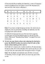 Preview for 12 page of Crane & Viceroy Crossword Puzzle Solver 10131 Manual