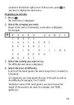 Preview for 13 page of Crane & Viceroy Crossword Puzzle Solver 10131 Manual