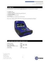 Preview for 5 page of Crane Electronics TorqueStar Lite Operator'S Manual