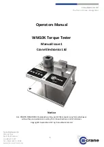 Предварительный просмотр 1 страницы Crane Electronics WM10K Operator'S Manual