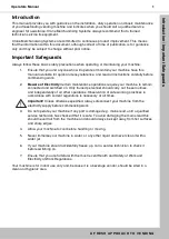 Preview for 5 page of Crane Merchandising Systems Autobar INFINITY Operator'S Manual