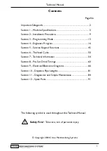 Preview for 3 page of Crane Merchandising Systems Genesis Technical Manual