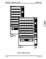 Preview for 9 page of Crane Merchandising Systems Merchant 180 Operator'S Manual