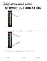 Preview for 4 page of Crane Merchandising Systems Voce Media Series Service Information