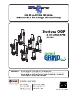 CRANE PUMPS & SYSTEMS OGP Series Installation Manual предпросмотр