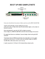 Preview for 5 page of Crane Song HEDD QUANTUM Operator'S Manual