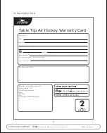 Preview for 9 page of Crane 45950-Air Hockey User Manual