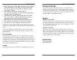 Preview for 4 page of Crane 54801 User Manual