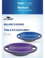 Crane BALANCE BOARD User Manual preview