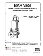 Crane Barnes 084605 Installation And Operation Manual предпросмотр