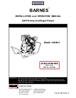 Preview for 1 page of Crane BARNES 2020HC Installation And Operation Manual