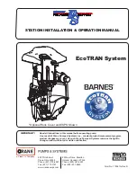 Предварительный просмотр 1 страницы Crane Barnes EcoTRAN Installation & Operation Manual