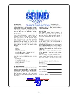 Preview for 3 page of Crane BARNES PRESSURE SYSTEMS ULTRA GRIND Simplex 130961 Installation Manual