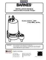 Crane Barnes SF411 Series Installation Manual preview