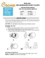 Crane Belly Glo SL-1680F Instruction Manual preview