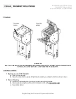 Preview for 2 page of Crane CashCode MSM Cleaning Procedures