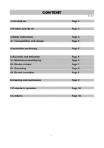 Preview for 2 page of Crane CPV36M Series User Manual