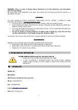 Preview for 9 page of Crane CPV36M Series User Manual