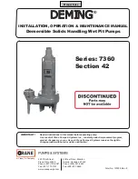 Crane Deming 7360 Series Installation, Operation & Maintenance Manual предпросмотр