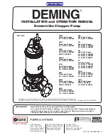 Предварительный просмотр 1 страницы Crane DEMING 7366N-411-16-32N Installation And Operation Manual