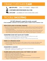 Preview for 8 page of Crane EE-5201A Instruction Manual