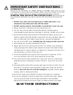 Preview for 3 page of Crane EE-5301 Instruction Manual