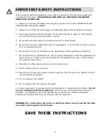 Preview for 3 page of Crane EE-5607 Instruction Manual