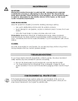 Preview for 8 page of Crane EE-7588B Instruction Manual