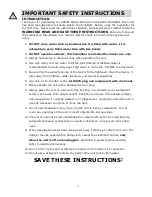 Preview for 3 page of Crane EE-8064 SH8201 Instruction Manual