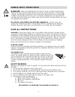 Preview for 4 page of Crane EE-8064 SH8201 Instruction Manual