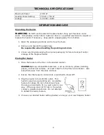 Preview for 5 page of Crane EE-8075O Instruction Manual