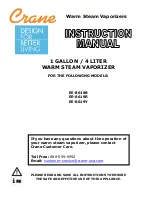 Crane EE-8619B Instruction Manual preview