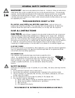 Preview for 4 page of Crane EE-8619B Instruction Manual