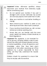 Preview for 4 page of Crane Linea User Manual