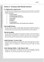 Preview for 20 page of Crane Linea User Manual